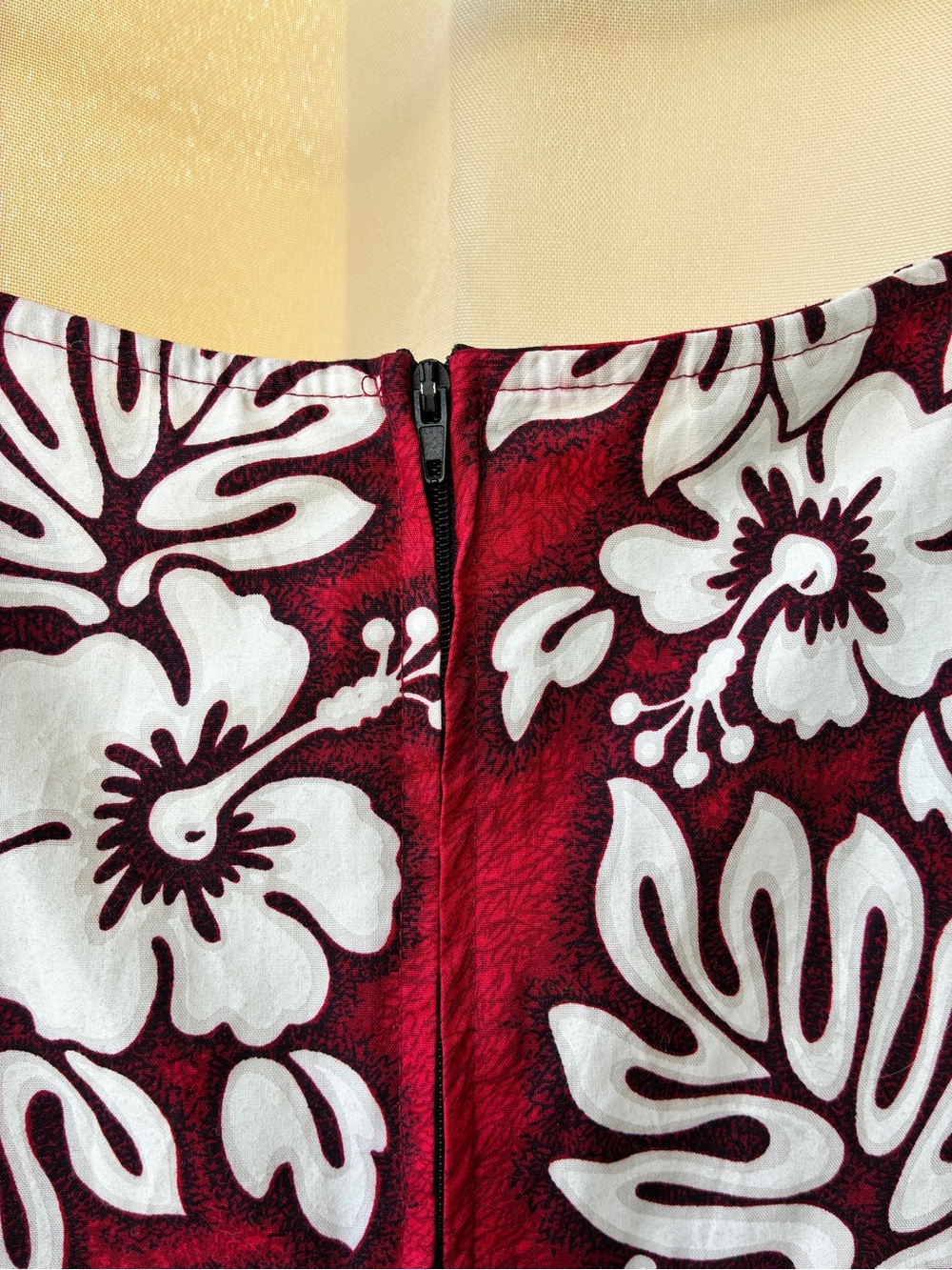 Vintage Royal Creations Hawaiian Hibiscus Print Maxi Dress Large - Picture 5 of 12